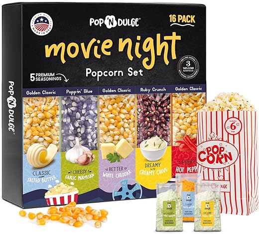Popcorn Movie Night Gift Review