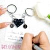 Matching Couple Heart Keychain Gift Review