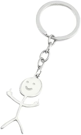 Stainless Steel Funny Doodle Keychain Gift Review