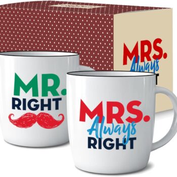 Coffee Mugs for Couple Gift Review