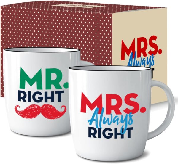 Coffee Mugs for Couple Gift Review