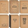 12 Pack Kraft Motivational Notebooks Gift Review