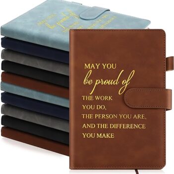 20 Pcs A5 Notebook Journal Gift Review