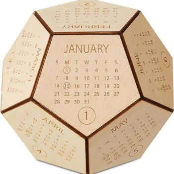 Wood Desk Calendar Gift Review