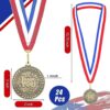 24 Pcs Medals Bulk Gift Review