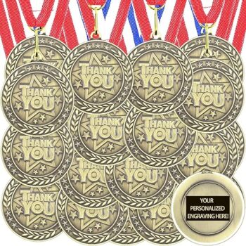 24 Pcs Medals Bulk Gift Review