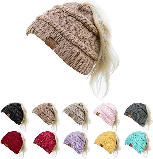 Winter Hat Ponytail Gift Review