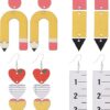 Teacher Wooden Earrings Gift Review