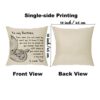 Brother Pillow Covers Gift Review