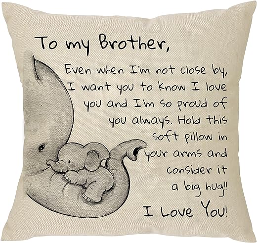 Brother Pillow Covers Gift Review