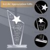 10 Pcs Appreciation Awards Acrylic Gift Review