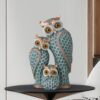 Three Owl Figurines Home Decor Gift Review