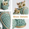 Three Owl Figurines Home Decor Gift Review