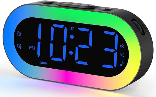 Night Light Alarm Clock Gift Review