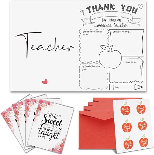 Teacher Appreciation Cards Gift Review