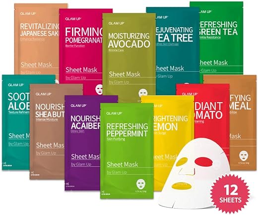 Face Masks Skincare 12 Combo Gift Review