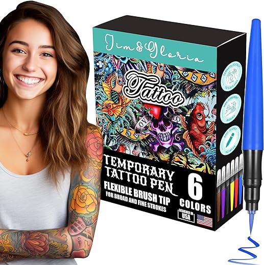 Body Art Tattoo Pen Gift Review