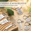 12 Pcs Office Keychains Gift Review