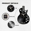 Guitar Vinyl Wall Clock Gift Review