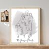 One Line Drawing Portrait Gift Review