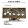 Wooden Family Tree Plaque with Engraved Names Gift Review