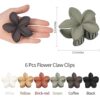 Flower Hair Claw Clips Gift Review