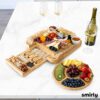 Bamboo Cheese Board Set Gift Review