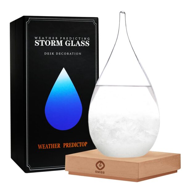 Storm Glass Bottle Decorations Gift Review