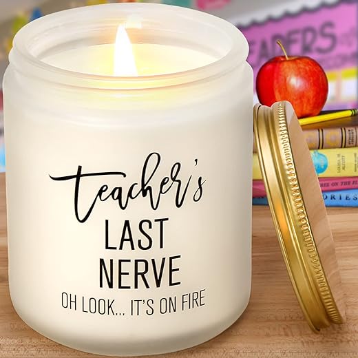 Teacher’s Last Nerve Candle Gift Review