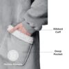 Blanket Hoodie with Sleeves Gift Review