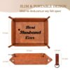 Leather Valet Tray & Keychain Gift Review