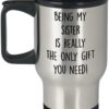 Funny Sister Travel Mug Gift Review