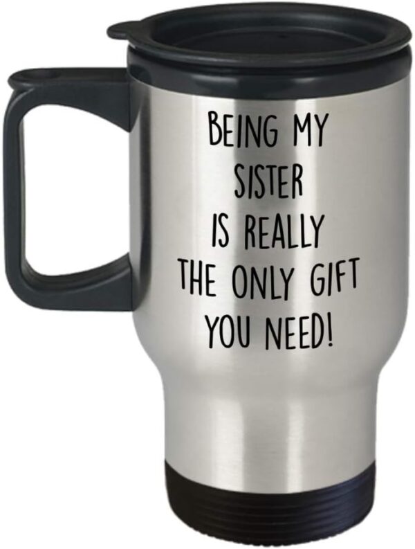 Funny Sister Travel Mug Gift Review