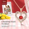 18K Rose Gold Necklaces Jewelry Gift Review