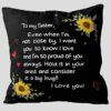 Pillow Cover Sister Gift Review