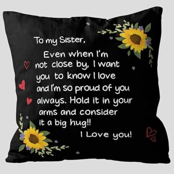 Pillow Cover Sister Gift Review