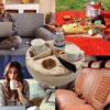 Couch and Bed Cup Holder Pillow Gift Review