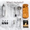 Cocktail Shaker Set Bartender Kit Gift Review