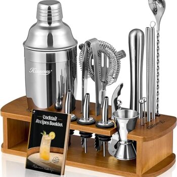 Cocktail Shaker Set Bartender Kit Gift Review