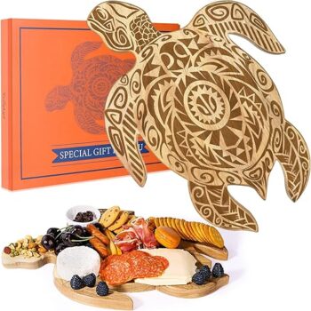 Sea Turtle Shaped Charcuterie Board Gift Review