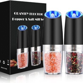 Electric Pepper and Salt Grinder Box Gift Review