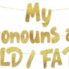 Birthday Gold Glitter Banner Gift Review
