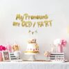 Birthday Gold Glitter Banner Gift Review