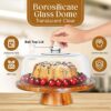 Wood Cake Stand with Lid Gift Review