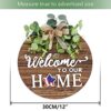 Welcome Sign Front Door Decoration Gift Review
