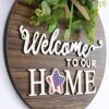Welcome Sign Front Door Decoration Gift Review