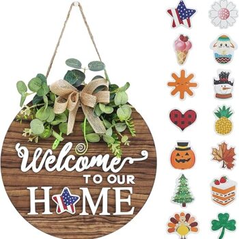 Welcome Sign Front Door Decoration Gift Review