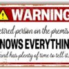 Metal Patio Signs Gift Review