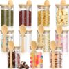 12 Sets Glass Jars with Bamboo Lids and Spoons Gift Review