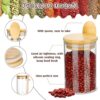 12 Sets Glass Jars with Bamboo Lids and Spoons Gift Review